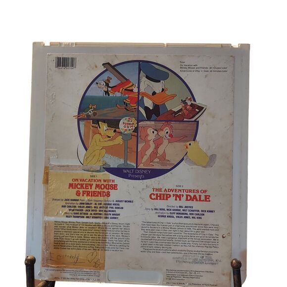 Disney Cartoon Parade Vol 1 RCA SelectaVision CED 1981 - Picture 3 of 5